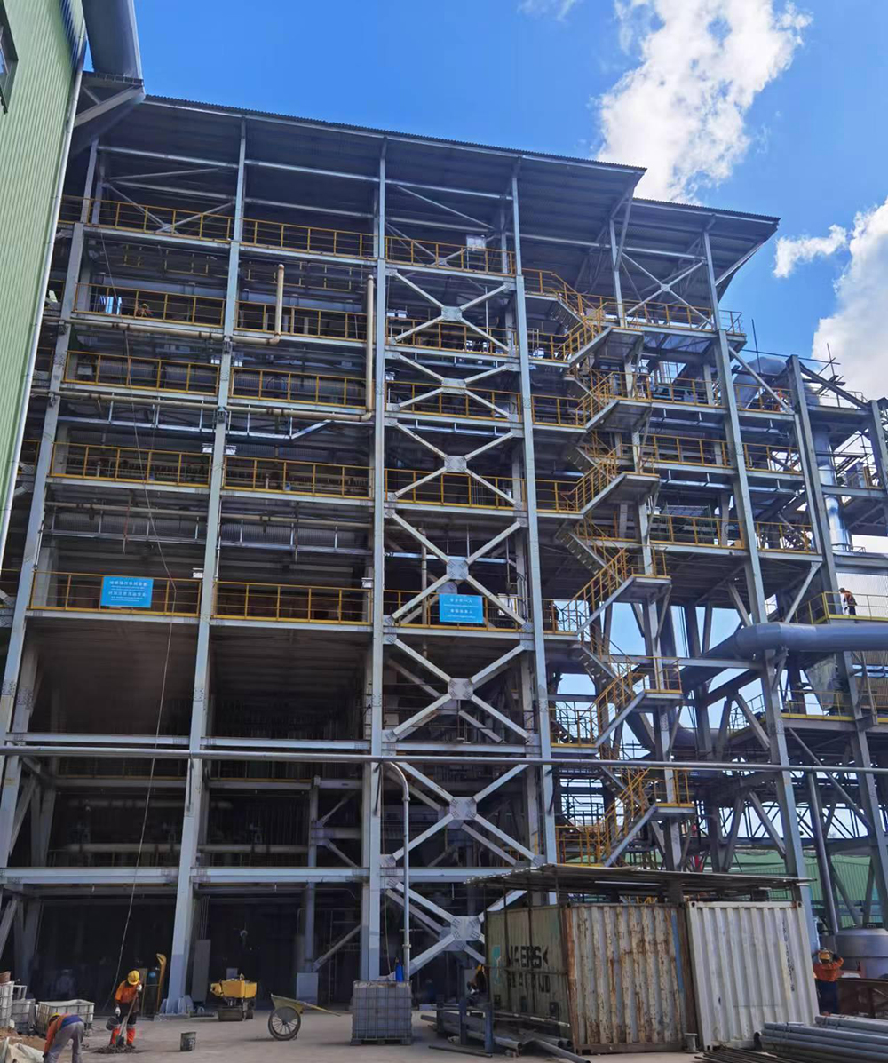 PT. Amman Mineral Industry (AMIN), Indonesia -Flash Smelting Furnace Waste Heat Recovery Boiler