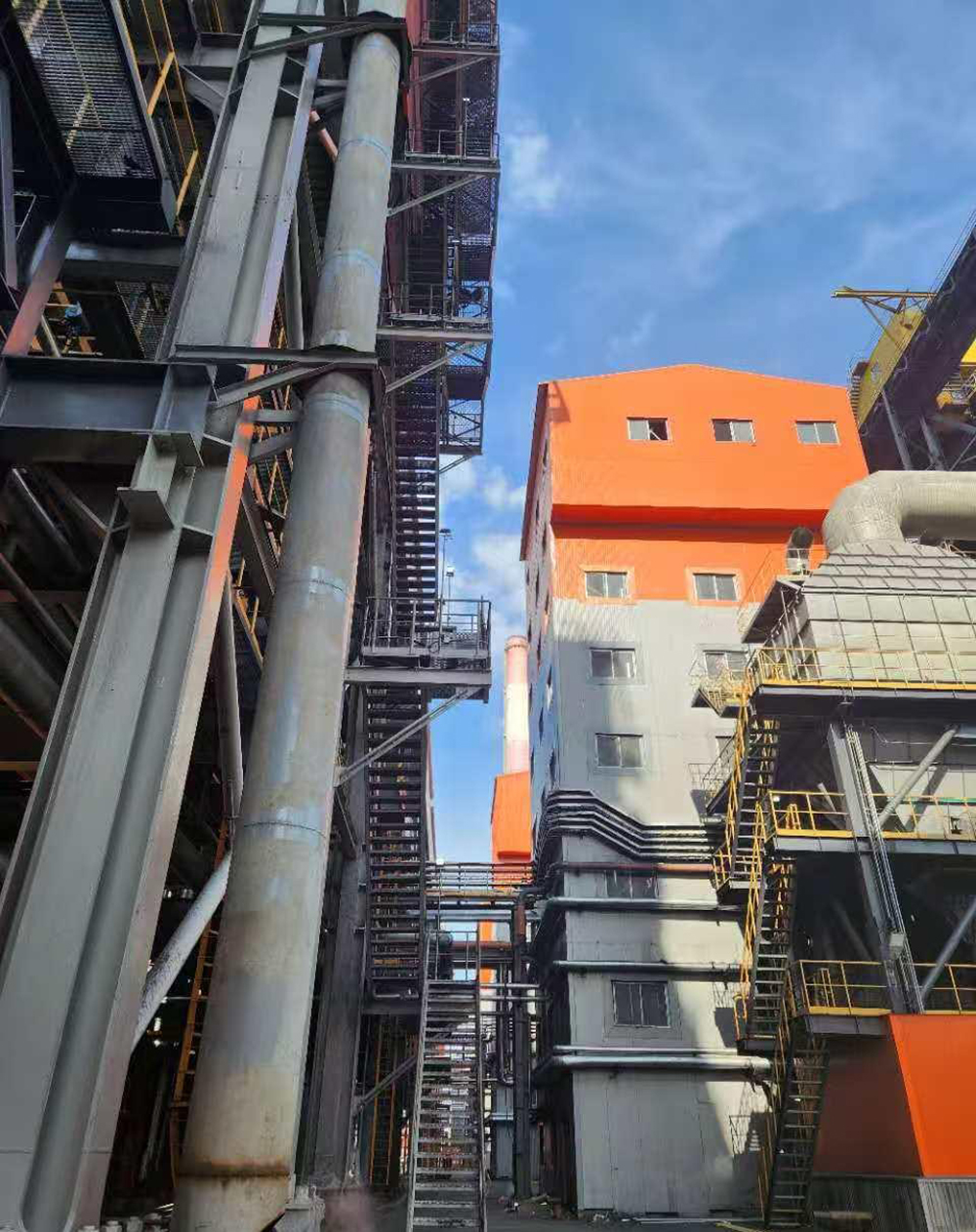 CDQ Heat Recovery Boiler at MMK, Magnitogorsk Metallurgical Combine, Russia