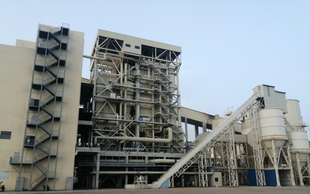 Jiangsu Jintian Paper Co., Ltd. Solid Waste Incineration Circulating Fluidized Bed (CFB) Boiler