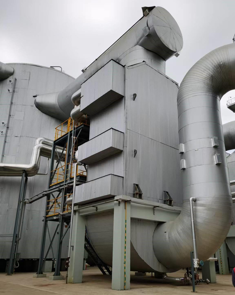 The heat tube econmizer of the sulfur-based sulfuric acid plant with an annual output of 1 MTPA in Hubei Saning