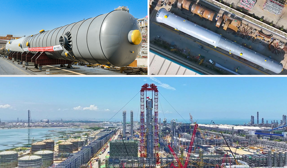 100/1000 KTA EO/EG Unit, Fujian Gulei 1.5MMTA Ethylene and Downstream Deep Processing Complex Project, Wash Tower 