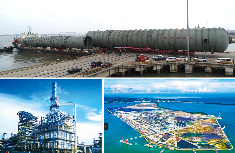 The 1.5 million tons/year aromatics complex of the PMB petrochemical project of Zhejiang Hengyi Industrial (Brunei)