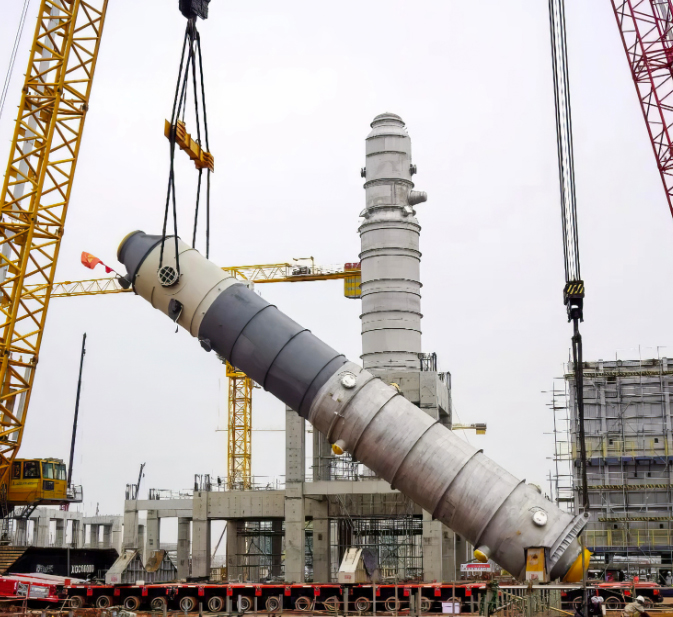 Anqing Branch of Sinopec Corporation, 400KTA Ethylbenzene styrene project, Three-in-one heat exchanger