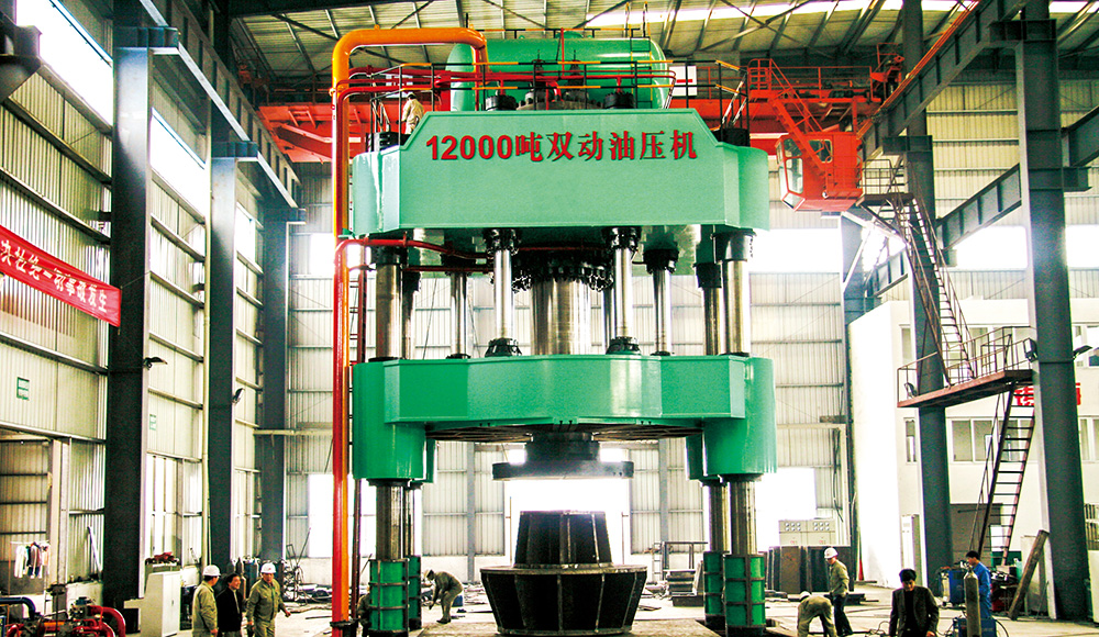 12,000-ton Double-Action Hydraulic Press