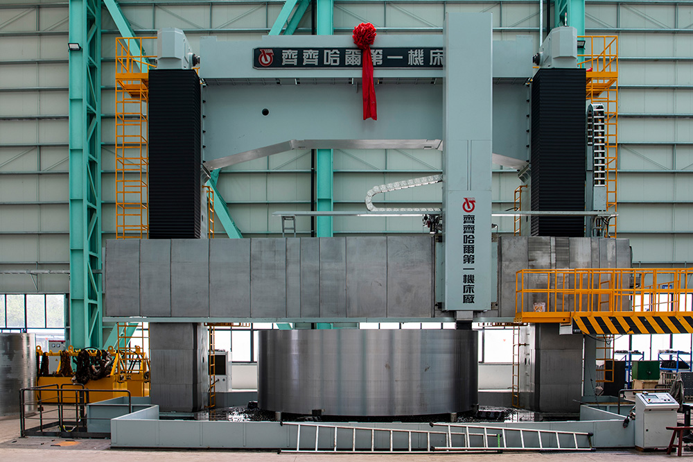 CNC Double-Column 9m Vertical Lathe